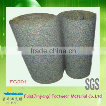 recycled foam underlayment for carpet