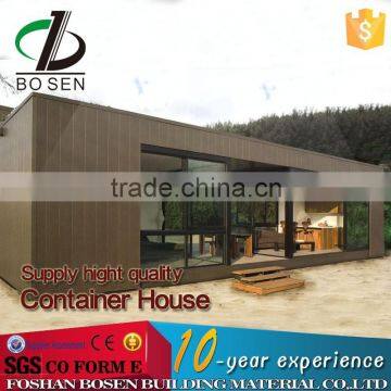 2 bedroom wood container house for living