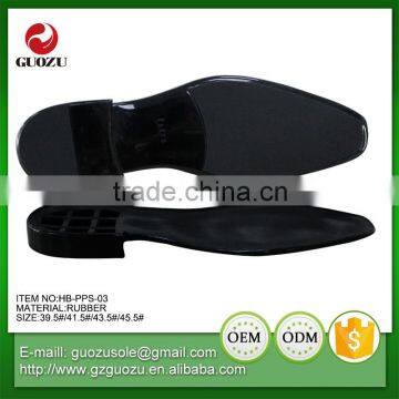 Gents dress shoes sole type shine rubber sole