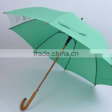 Wood Handle Umbrella Sun and Rain Straight Umbrella photo-5