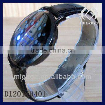 blue backlight LED watch LED smart watch blue light smart watch