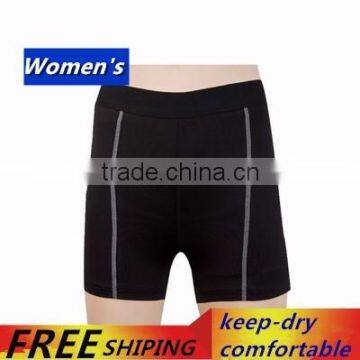 Quick Dry Women Compression Base Layer Cycle Racing Tight Sports Shorts Basketball Football Running 2014