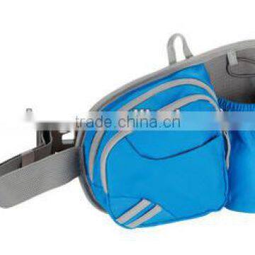 multifuntional 600D outdoor waist bag with a bottle pocket