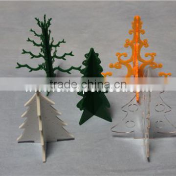 Factory wholesale laser cut acrylic small christmas tree for decoration                        
                                                Quality Choice