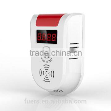 Top Seller Fast Gas Detection Human Voice Prompt Rechargeable Battery-powered Wireless Gas Leakage Detector for Your Kitchen photo-3