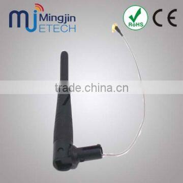 2.4-5.8GHz Omnidirectional Swivel Antenna with cable and MMCX connector