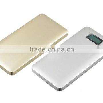 New Design ROHS CE FCC Quick Charge 2.0 10000mah USB Portable Power Bank External Battery With LCD Display photo-2