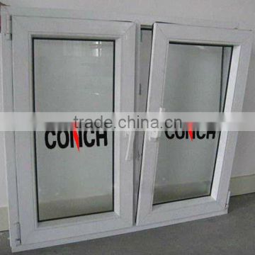 hot sale economical conch rpvc profile window in guangzhou