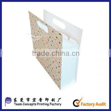 fashion new design decorative handmade paper file folder