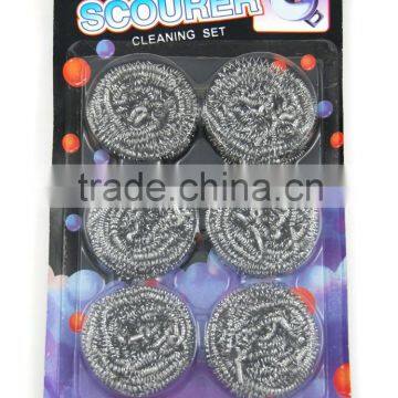 6pc 7g kitchen flat scourer cleaning set