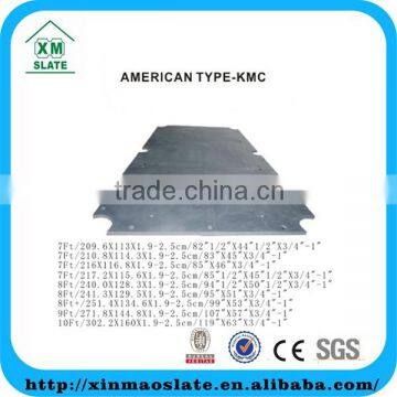 [factory direct] 9FT AMERICAN TYPE-KMC billiard slate Item:TQSB-09F25P3MKMC-2