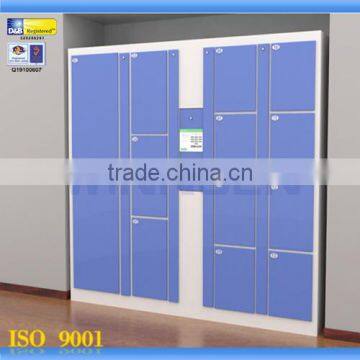 automatic electronic storage selectable selfservice laundry locker