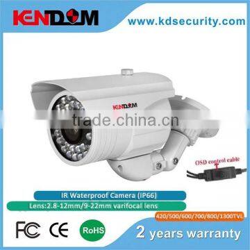 Weatherproof Bullet 35pcs of 8mm IR LEDs CAMERA CCTV with 50M night vision 9-22mm lens plus Available