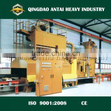 Q69 Roller conveyor type shot blasting machine