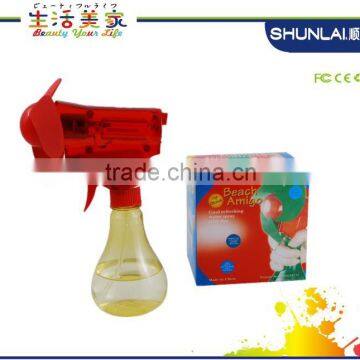 Plastic small fan sprayer with hand pump