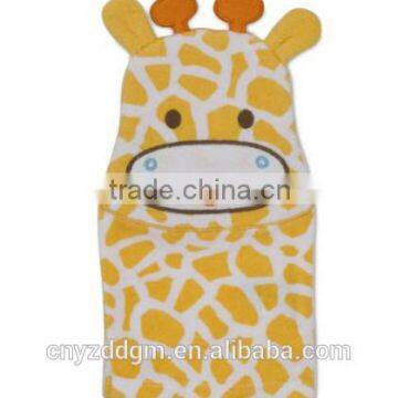 kids animal bath towels/baby animal Bath mitt