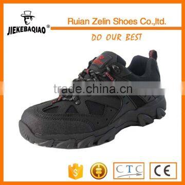 CE Genuine Leather Steel Toe Cap Casual Work Shoes For Men photo-3