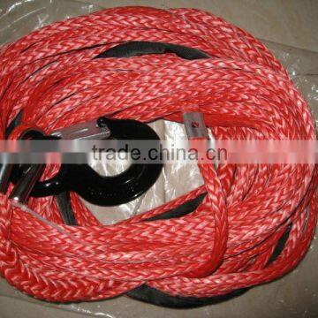 12 Strands UHMWPE Braide ROPE Synthetic Winch Rope Ship Marine Rope