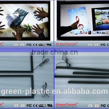 High Resolution 32767*32767 infrared sensor multi 46inch touch screen panel plug and play with drive free
