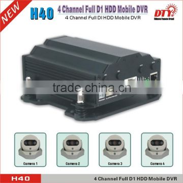 New Arrival Economical 4 channel mini mobile dvr,3g gsm dvr,H40-3G