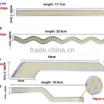 Hight Brightnes Low Consumption 12V24V Led Light Bulbs Day Running Light Grand I10 Drl photo-3