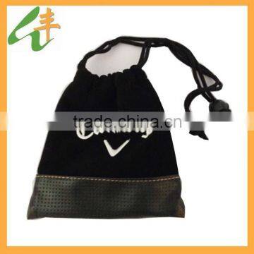 top brand suede drawstring bag