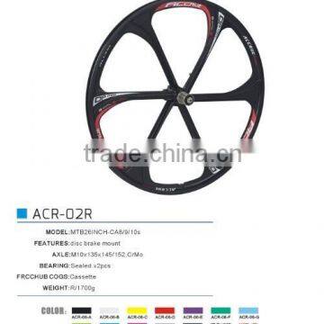2016 Fixie Gear Wheelset 700c Alloy Bike Colorful Aero Spoke Wheel Bicycle Wheel Set* photo-6