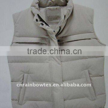 100% Nylon taslon waistcoat for men