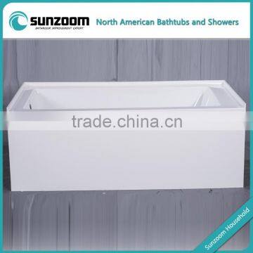 cUPC drop-in hot tub,thin-bathtub,corner bathtub with skirts