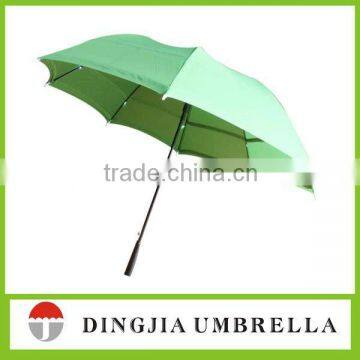 Batteris Support Golf Umbrella with Torch