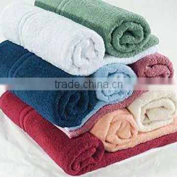 solid color cotton yoga towel