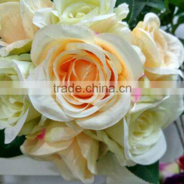 Silk Rose flower, single colors rose