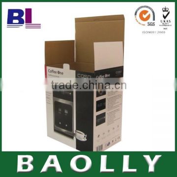 Easy Set-up coffee machine Printed Corrugated Carton Box