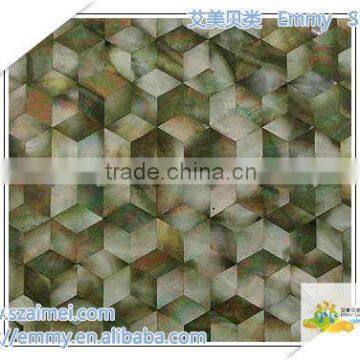 High quality black/gray mother of pearl oyster seashell mosaic wall tile competitive mosaic price