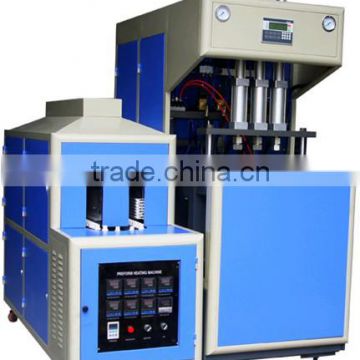 3 cavity semi auto blowing machine/ 3 cavity PET bottle making machine for bottled factory