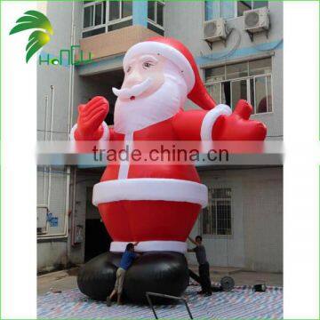 Bright High Quality Outdoor Funny Inflatable Giant Father Christmas