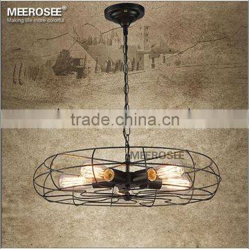 American industry creative restaurant lamp,wrought iron lamps droplight chain light MD2862