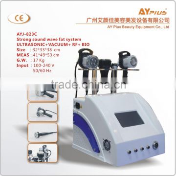 Best combinaton weight loss ultrasonic cavitation rf vacuum beauty machine