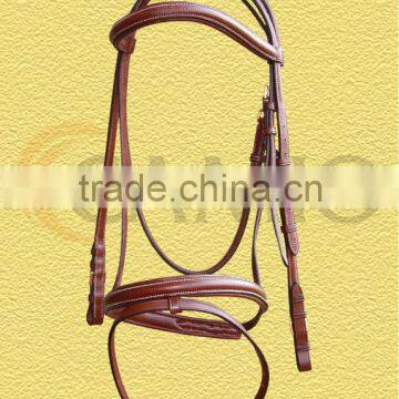 Leather full raided Bridle