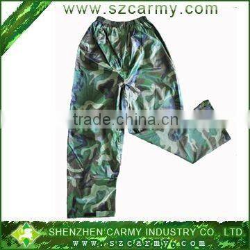 Nylon water-proof over size camouflage printing pants