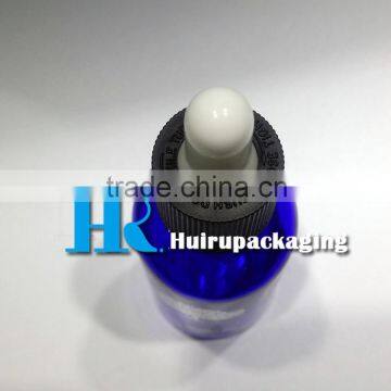 ChildProof Cap Dropper E-juice 50ml Essential Oil Bottle Blue photo-2