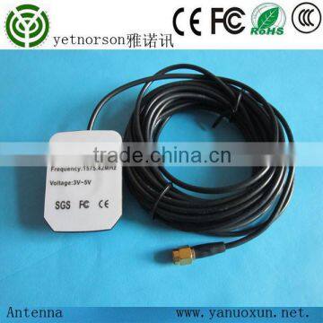 2015 Hot Sale 28dbi Passive Omni Car Indoor Gps With External Antenna for Navigator
