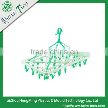 Folding Plastic Clothes Hanger with 58pcs Pegs--Z3096