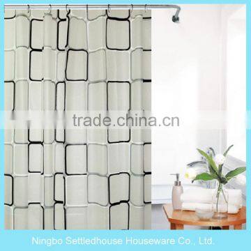 New design OEM acceptted Kids Bath PEVA Shower Curtain