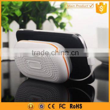 Phone Holder Mini Bluetooth Speaker with FM Radio