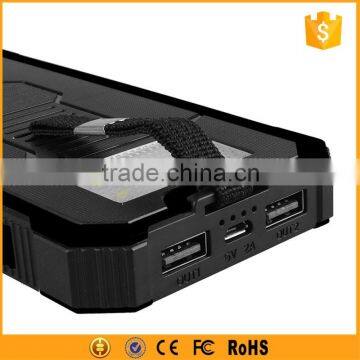 Best Selling Retail Items Solar Panel Backup External Battery 12000mAh photo-5