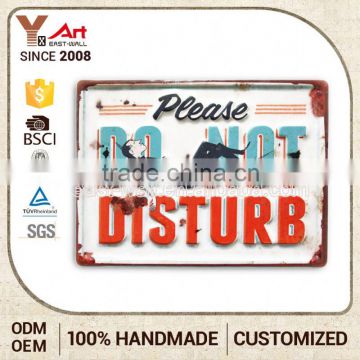 Top Class Unique Design Old Fashioned Custom Metal Door Signs Made To Order