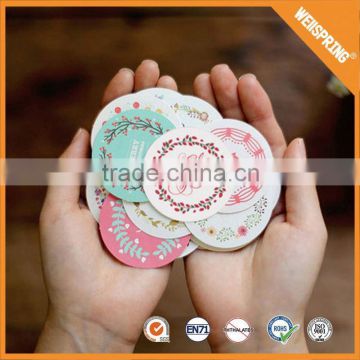 17-0170 China market bottle double sided vinyl sticker printing