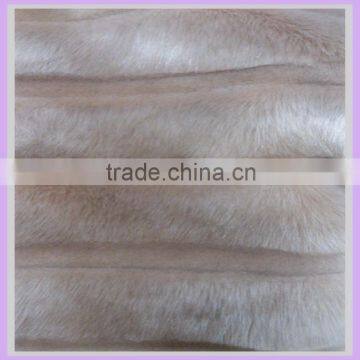 supersoft plush fleece fabric high density faux fur fabrics for garments fabric China supplier