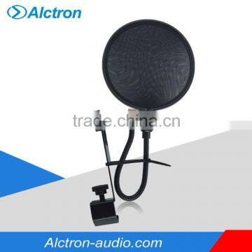 Alctron MA201 double layer Nylon Pop Filter, Microphone pop filter, Studio filter